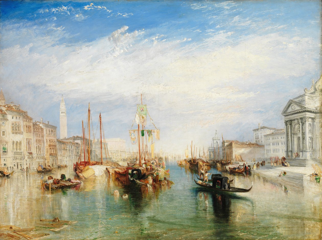 Venise, depuis le porche de la Madonna della Salute, ca. 1835 - Joseph Mallord William Turner