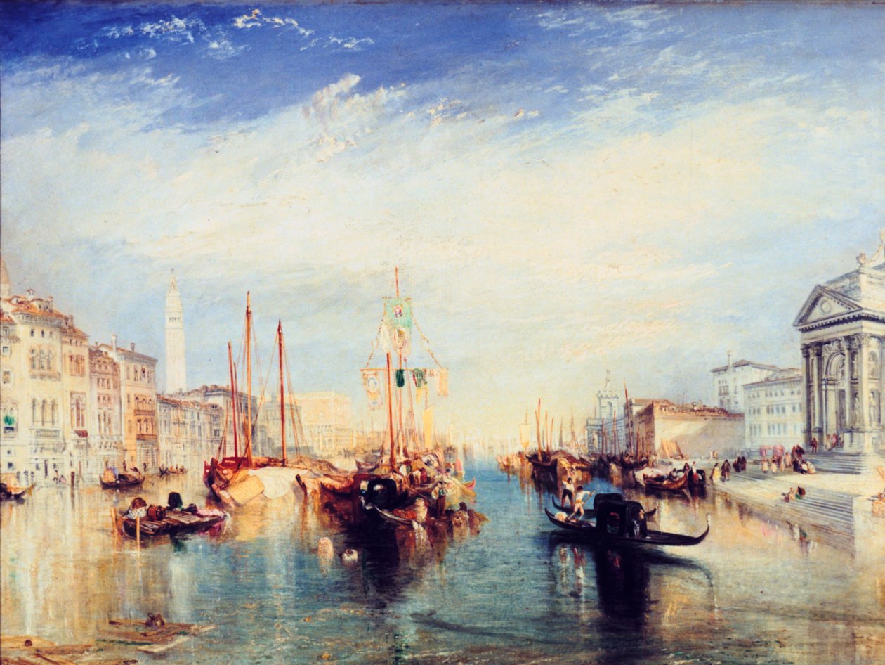 Venise, depuis le porche de la Madonna della Salute - Joseph Mallord William Turner
