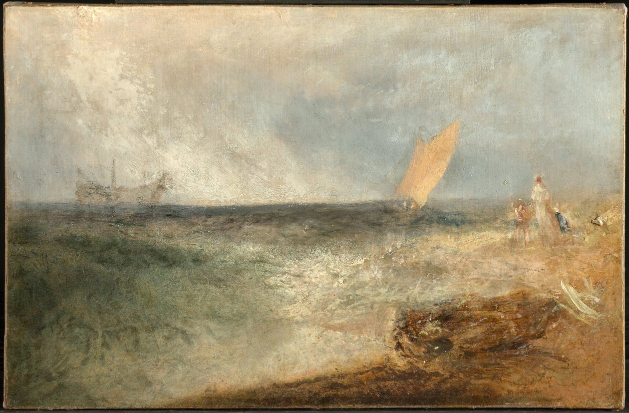 Vue au large de Margate, le soir - Joseph Mallord William Turner