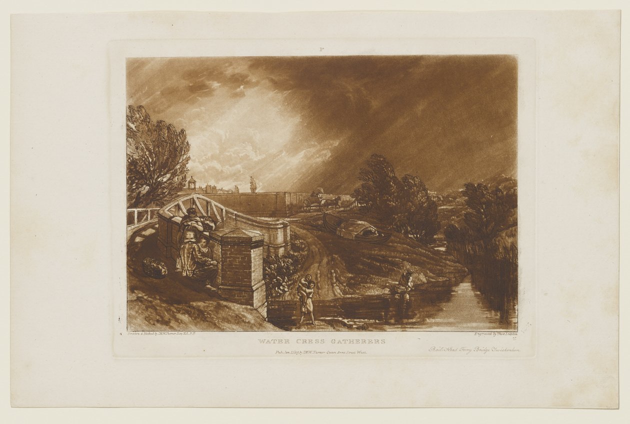 Ramasseuses de cresson - Joseph Mallord William Turner
