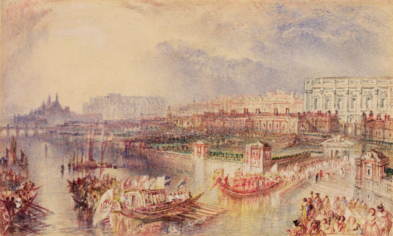 Whitehall, c.1835 - Joseph Mallord William Turner
