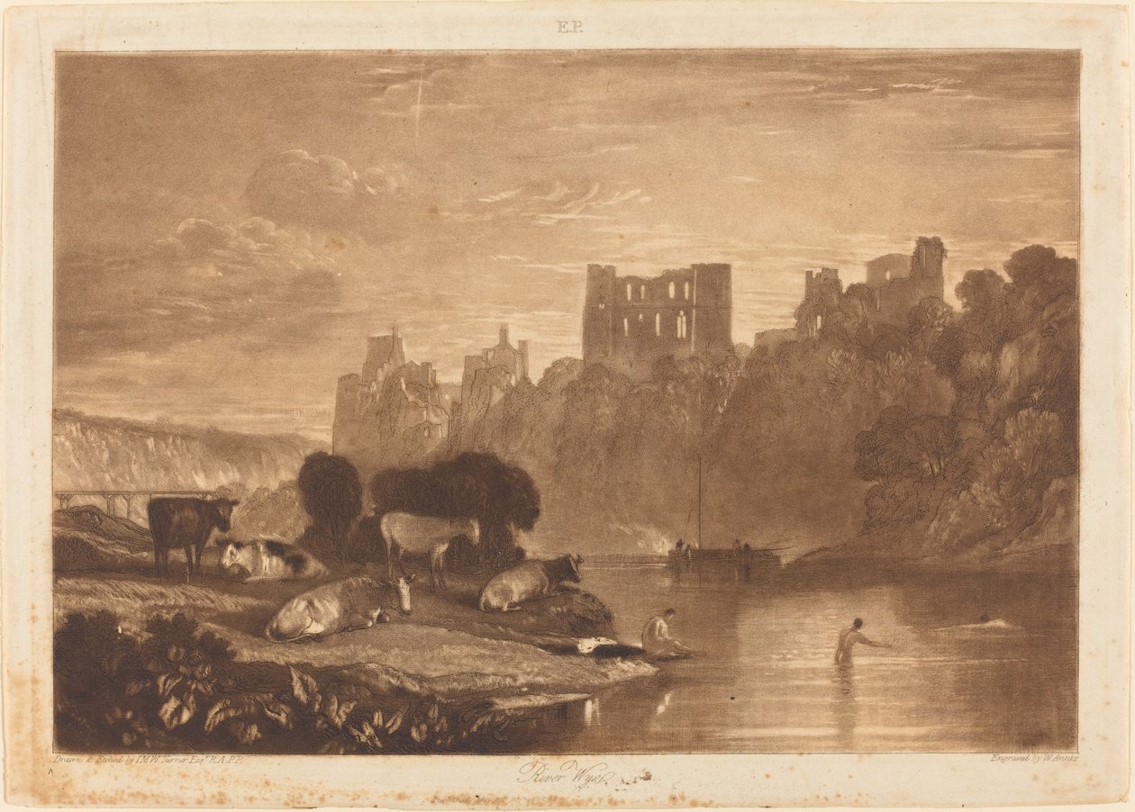 Rivière Wye - Joseph Mallord William Turner and W.T. Annis