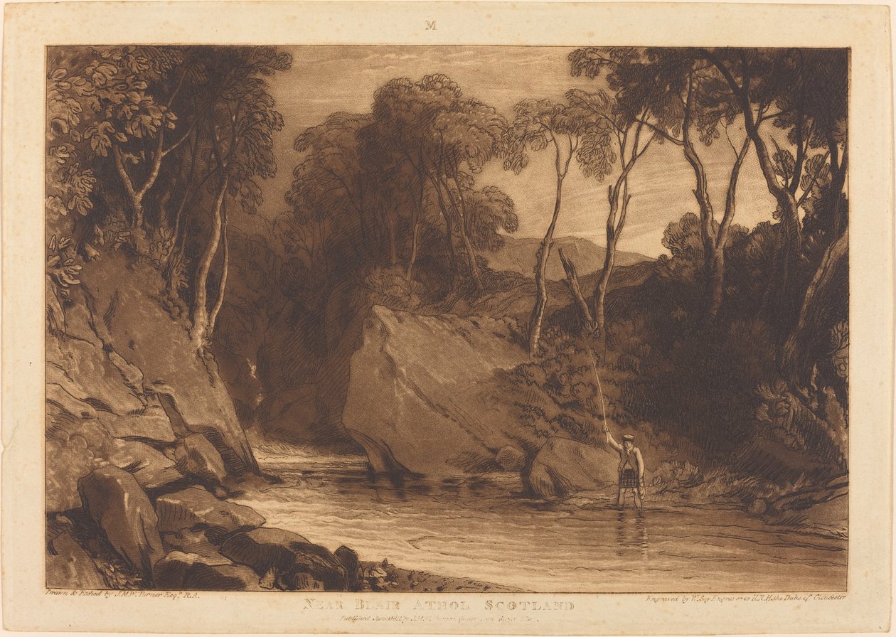 Près de Blair Athol - Joseph Mallord William Turner and William Say