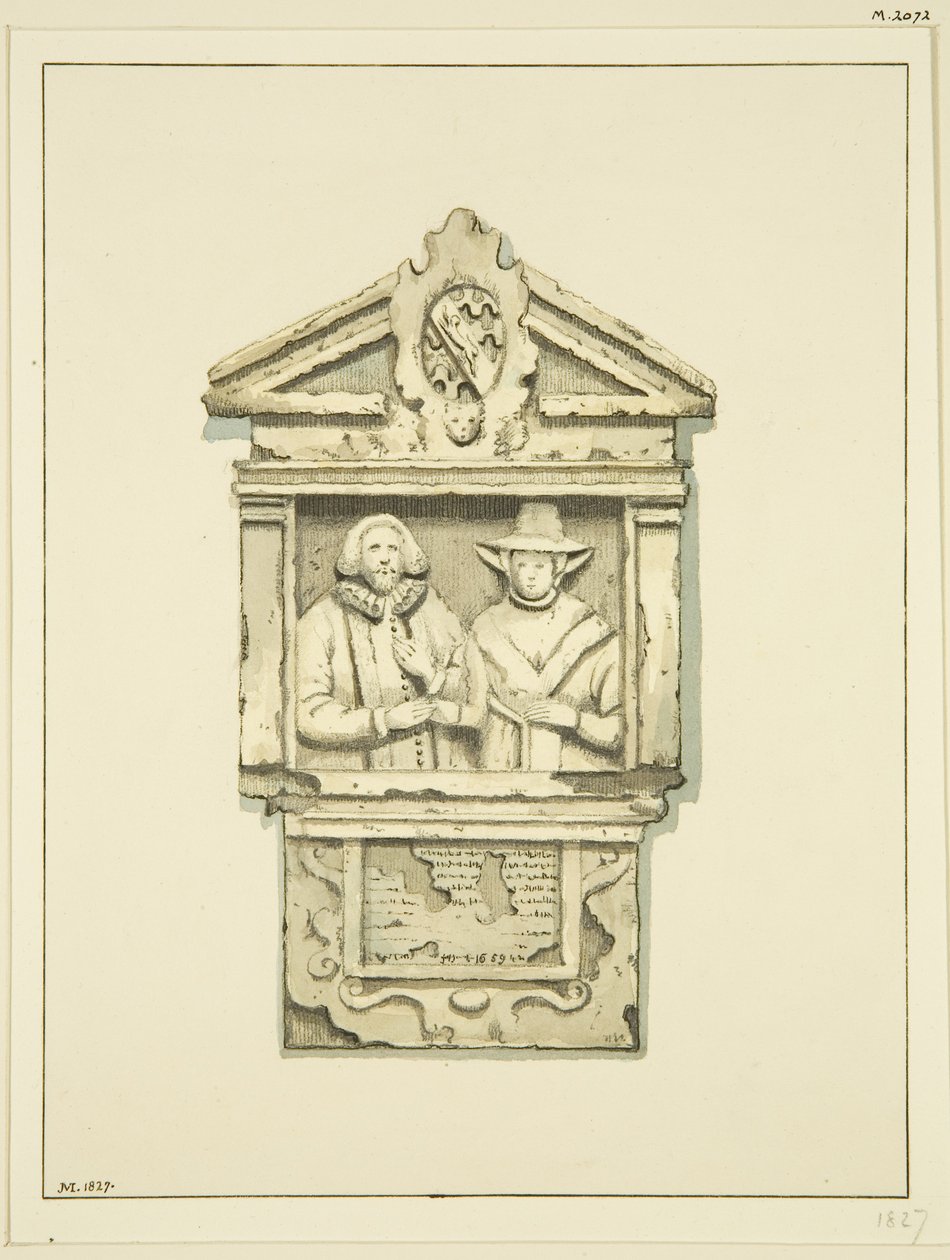 Monument dans le cimetière de l