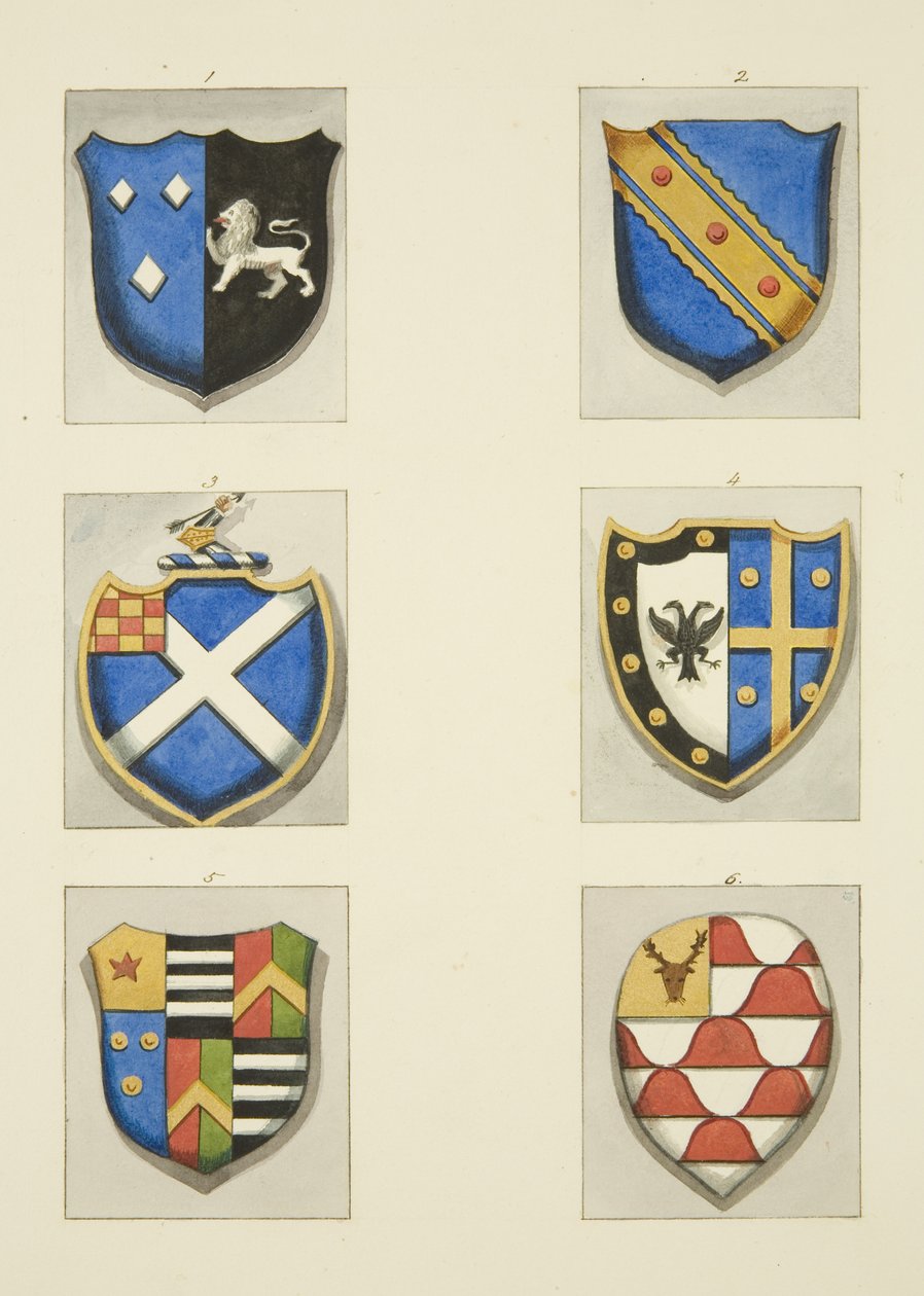 Blasons monumentaux dans All Saints