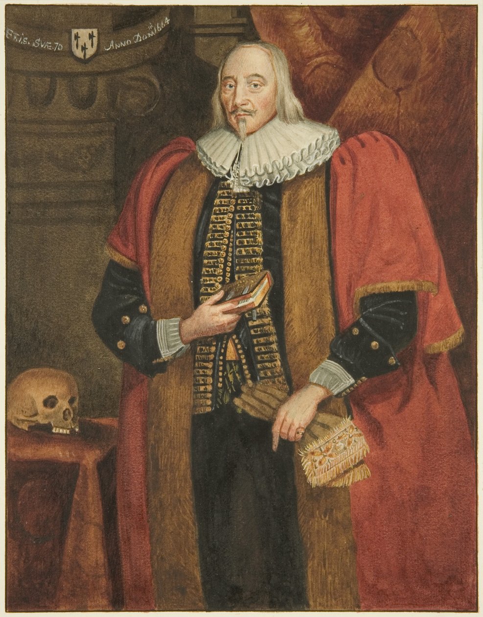 Portrait de Henry Gibbs, Maire de Bristol, dans le Conseil Municipal - Joseph Manning