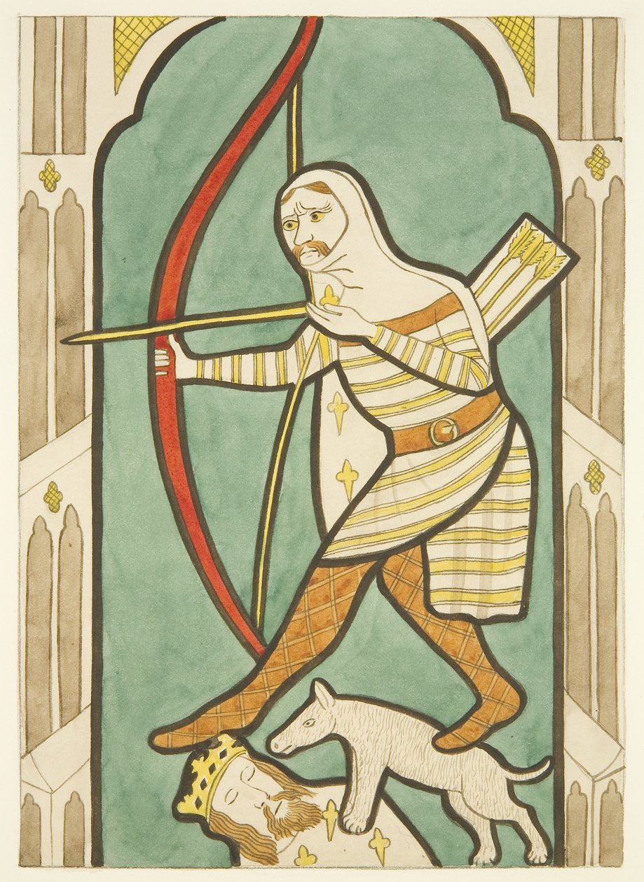 Vitraux dans les fenêtres nord et sud du chœur de la cathédrale de Bristol - Joseph Manning