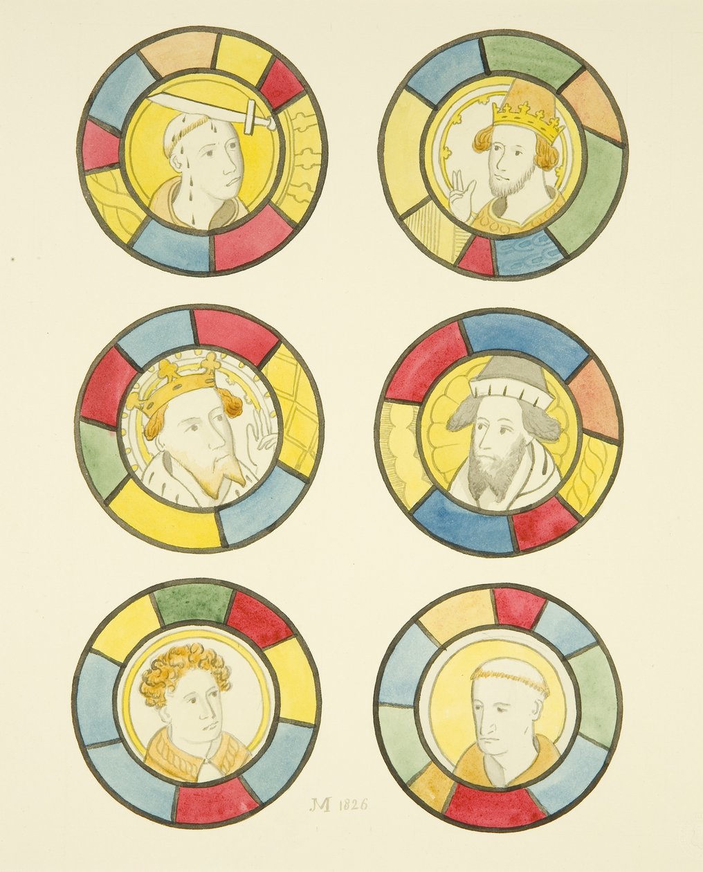 Vitrail dans la fenêtre nord de la nef de St Mary Redcliffe - Joseph Manning