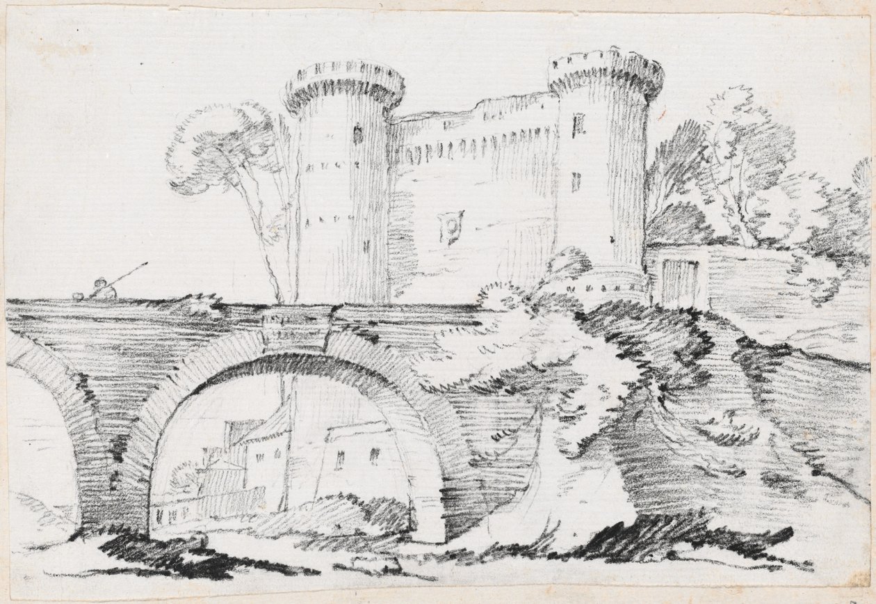 Un pont en pierre et l