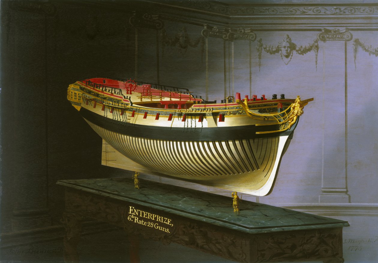 HMS Enterprise, 1775 - Joseph Marshall