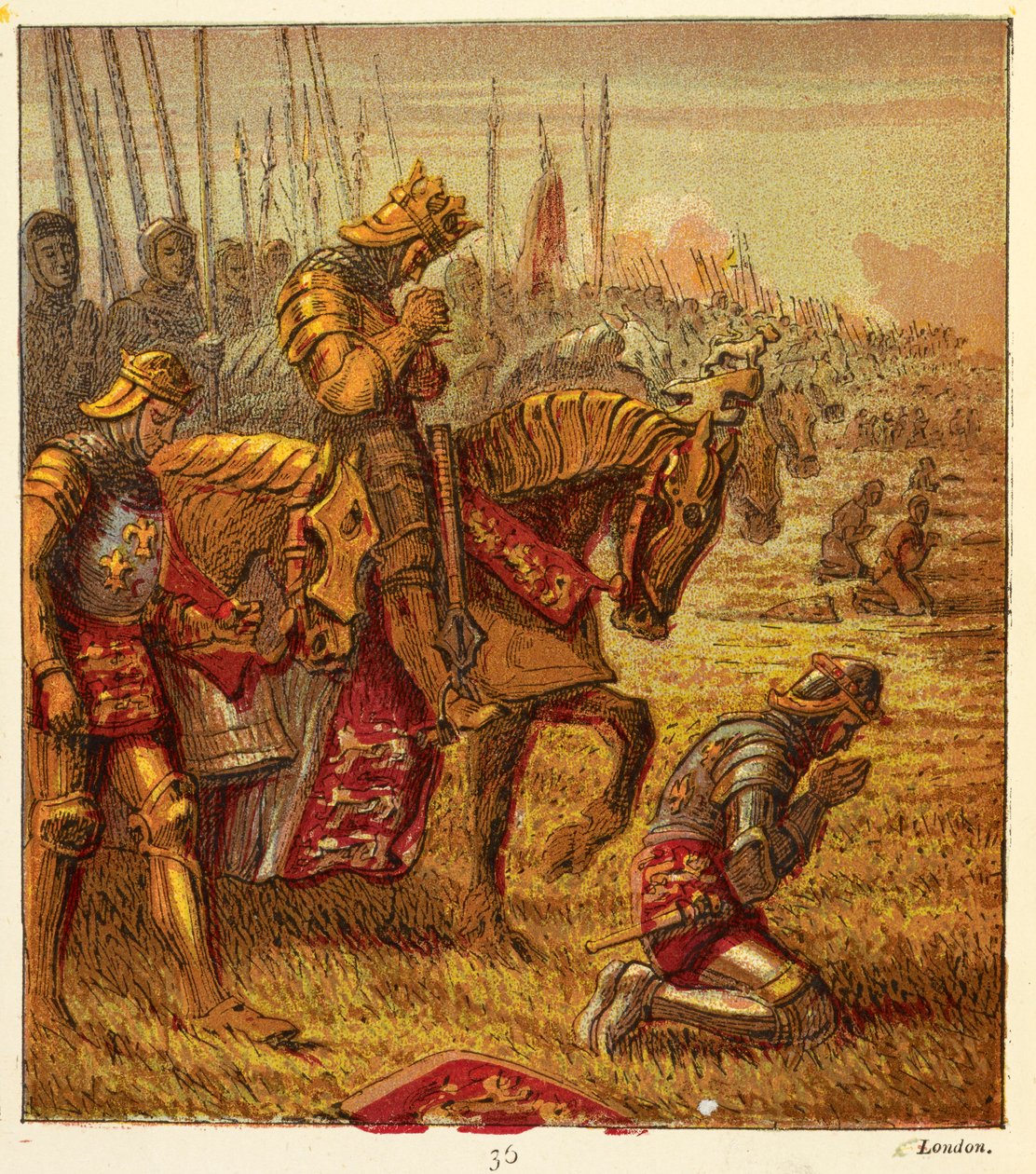 Les guerres des Roses, illustration de 
