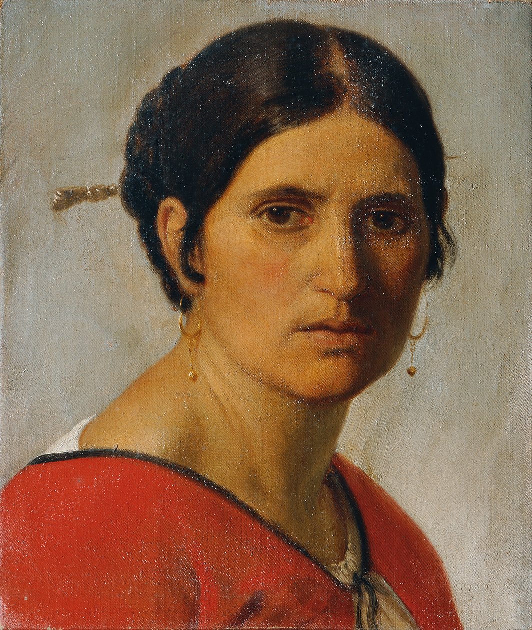 Paysanne italienne - Joseph Mathias von Trenkwald