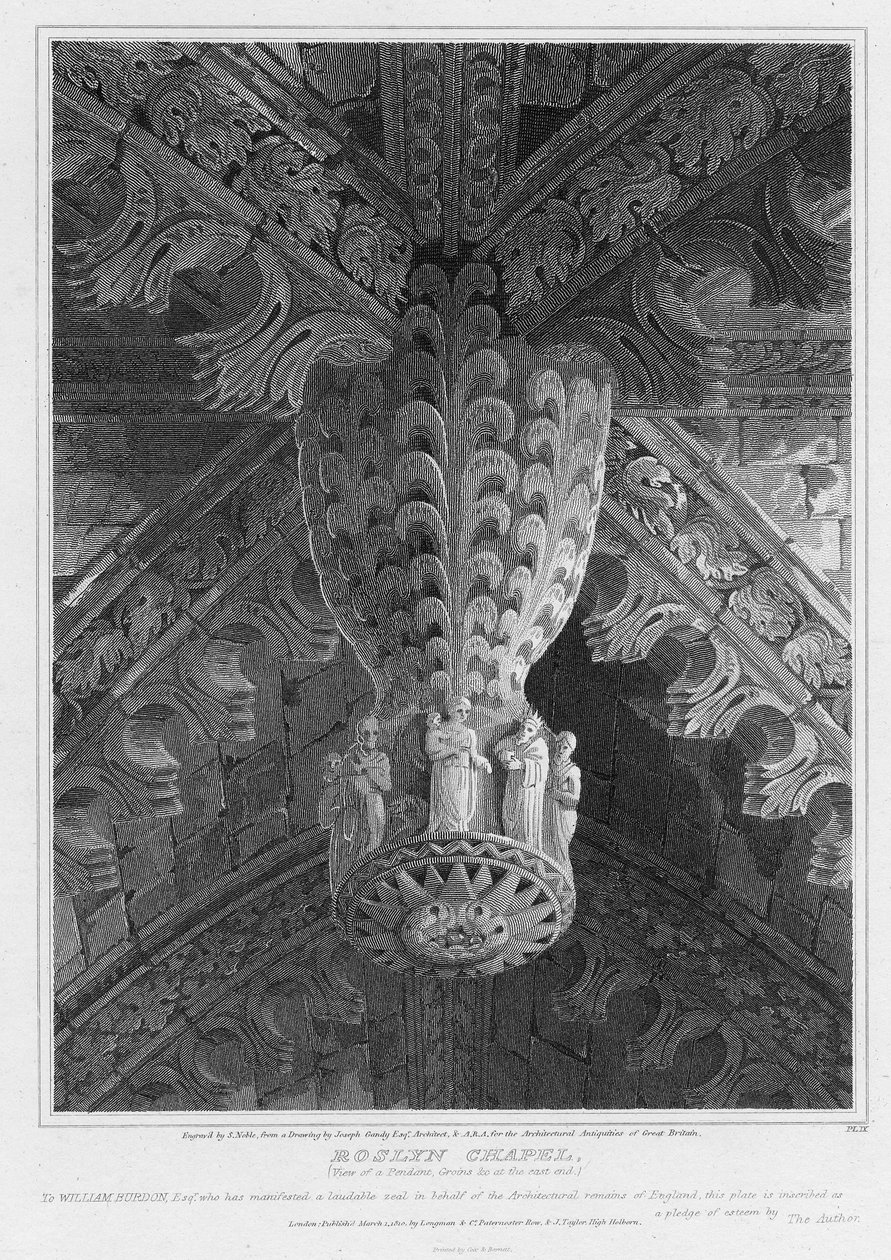 Chapelle de Roslyn, vue d