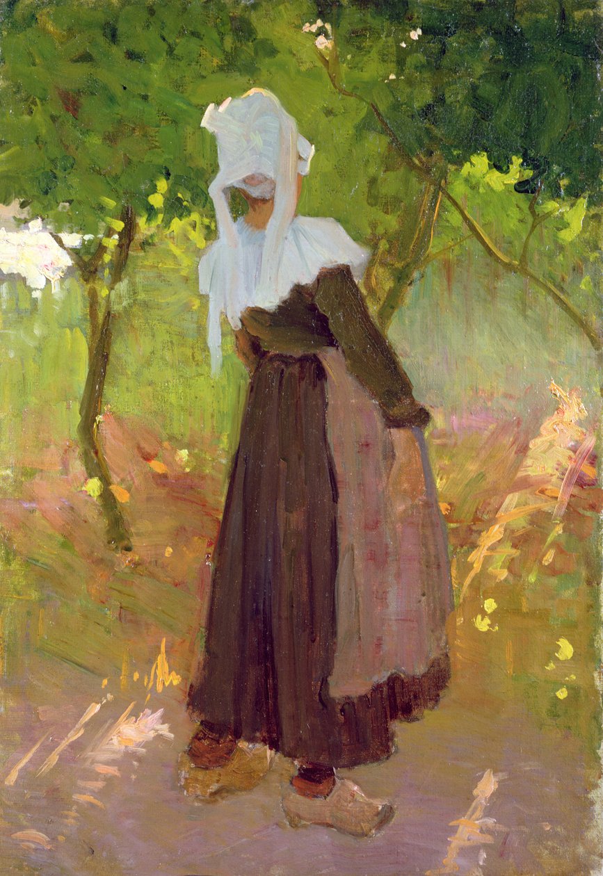 Une promenade à la campagne en Bretagne - Joseph Milner Kite