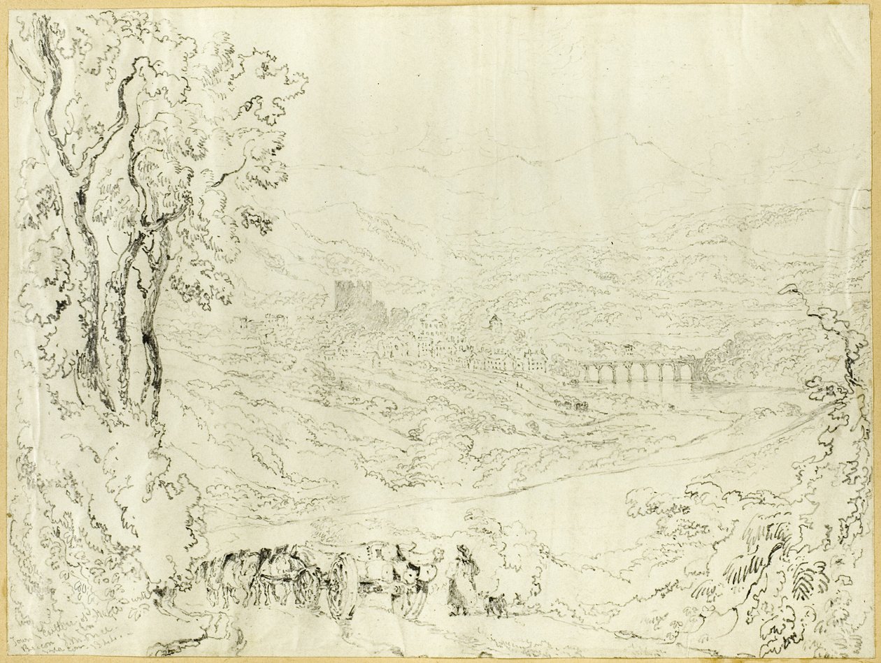 Ville et château de Hay - Joseph Murray Ince