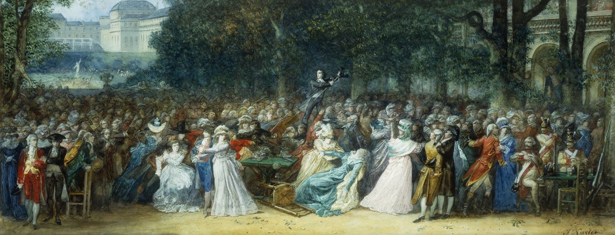 Camille Desmoulins au Palais Royal - Joseph Navlet