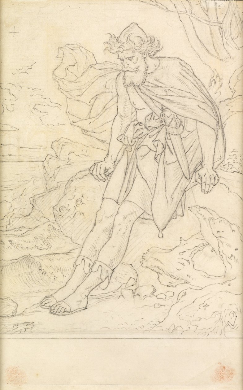 Ulysse sur Ogygie - Joseph Noel Paton