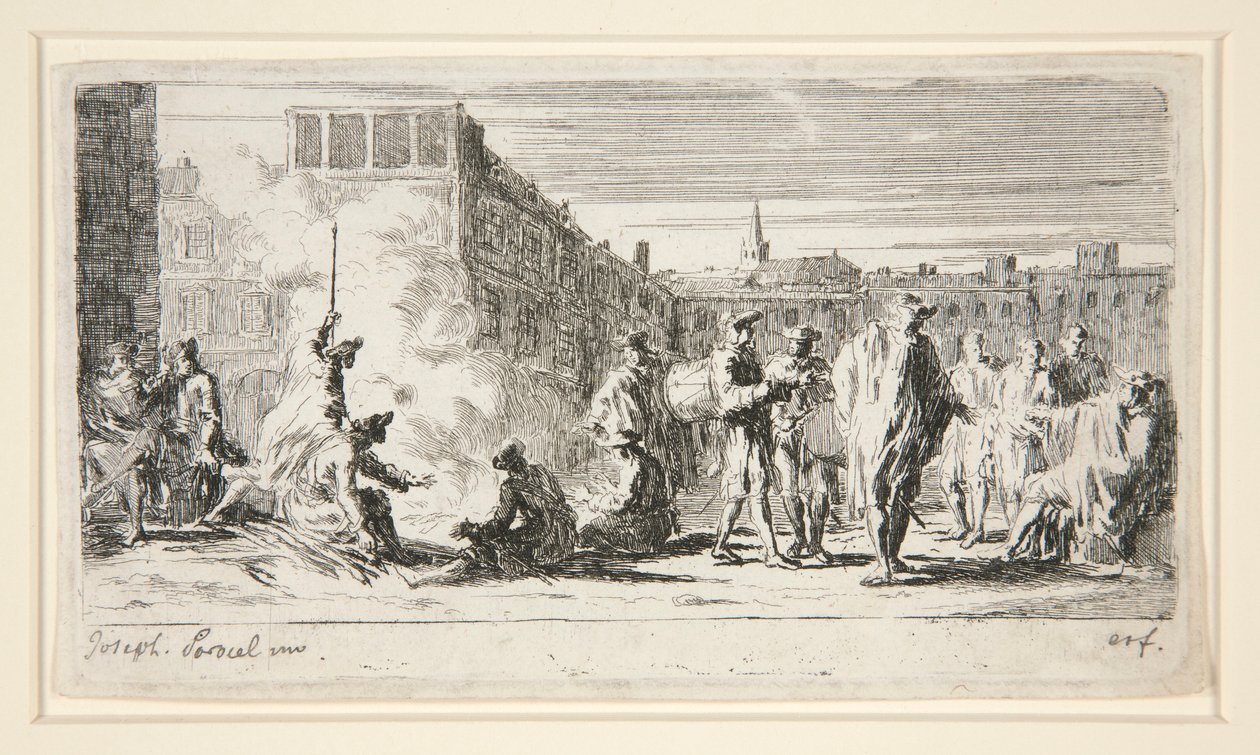 Le Bivouac - Joseph Parrocel