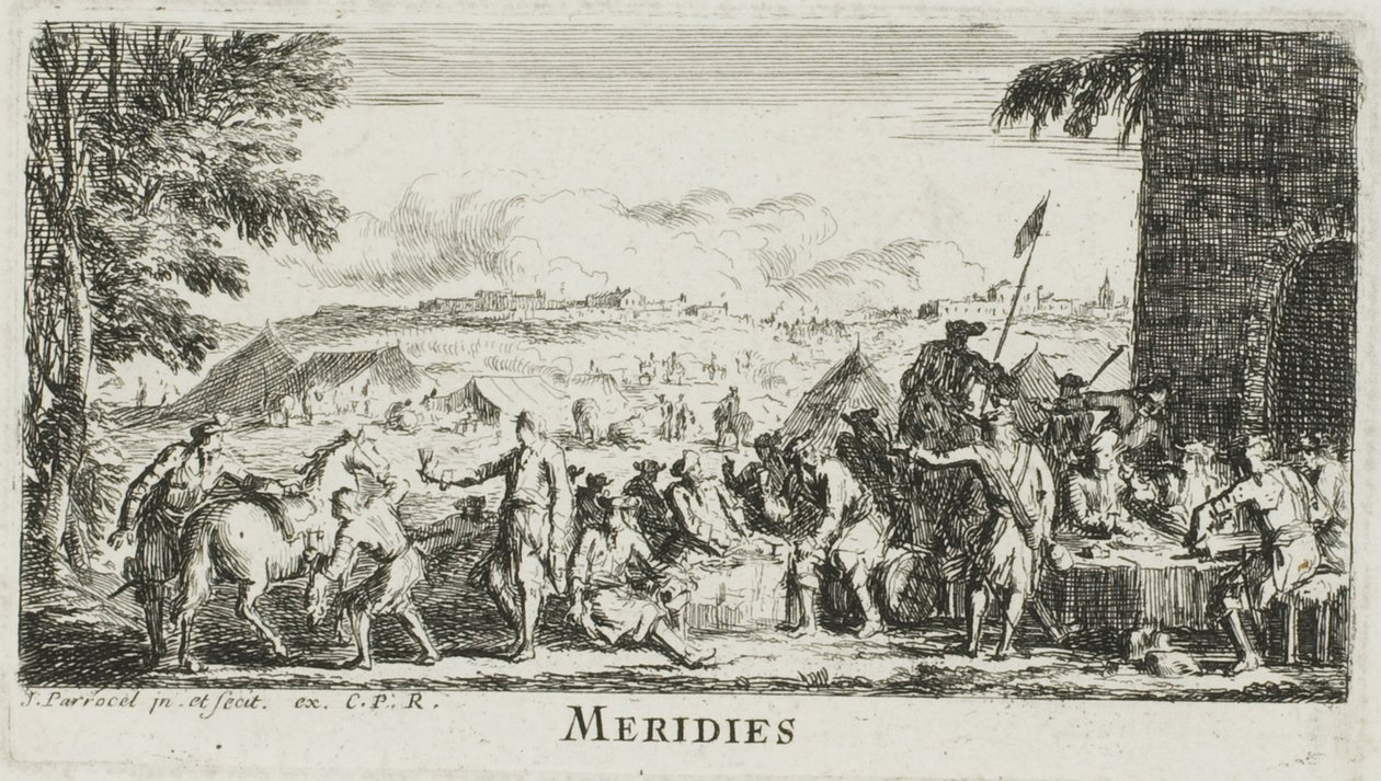 Midi, des Heures du Jour - Joseph Parrocel