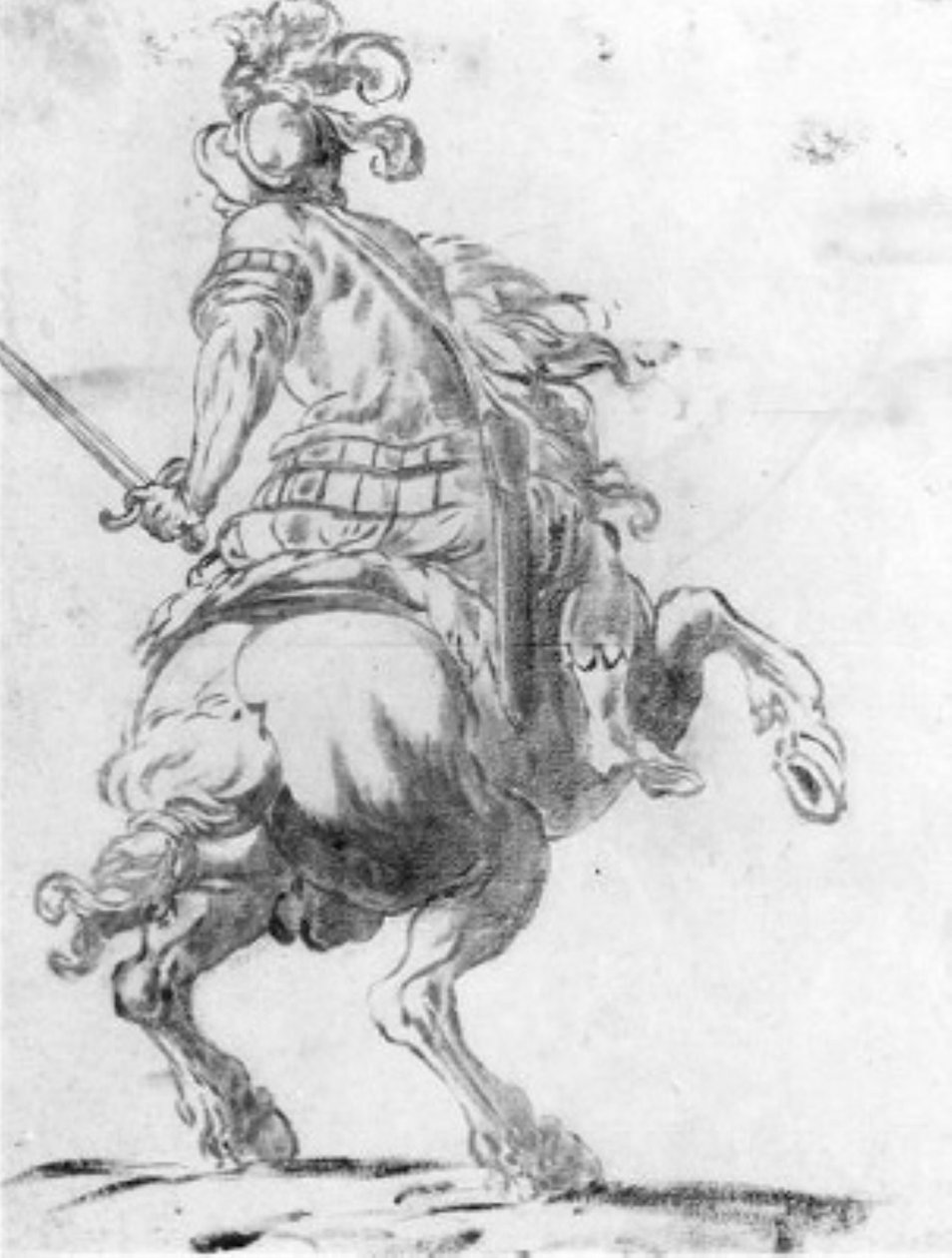 Cavalier en costume antique - Joseph Parrocel