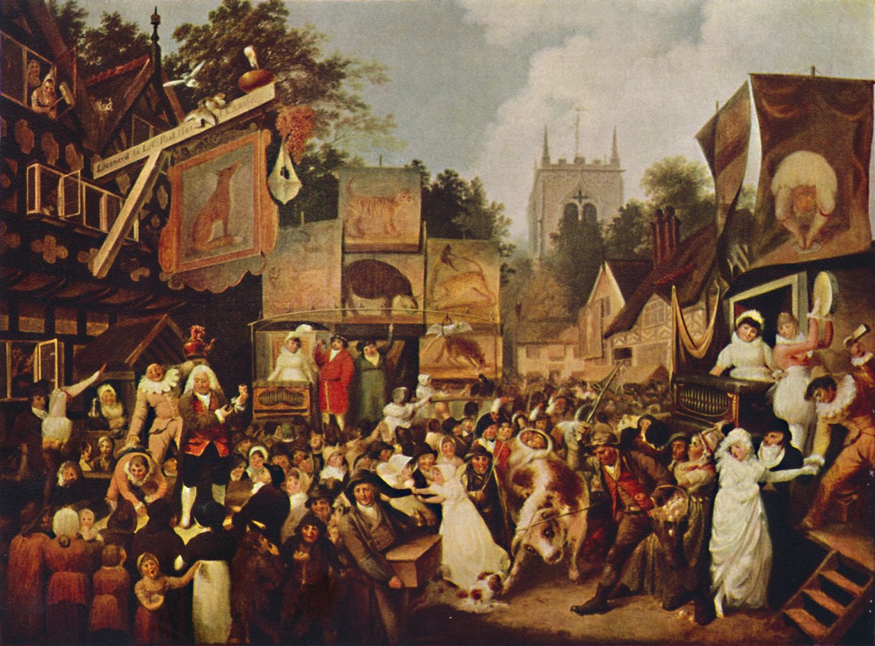 Une foire de village, 1942 - Joseph Parry