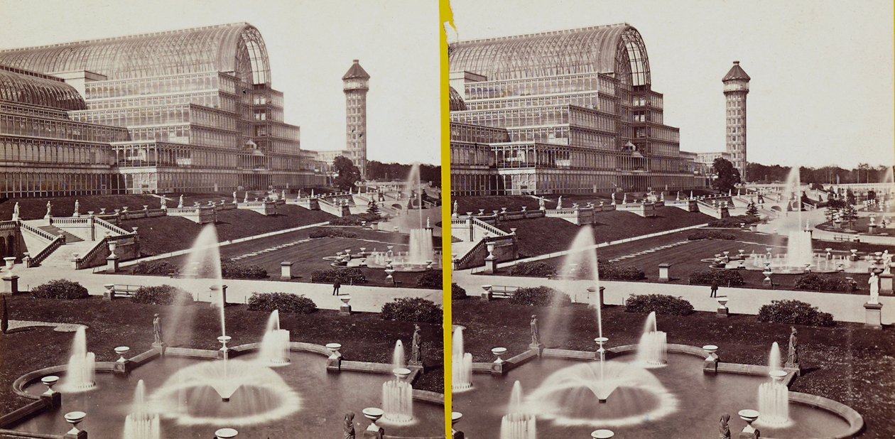 Le Crystal Palace à Hyde Park, c.1900 - Joseph Paxton