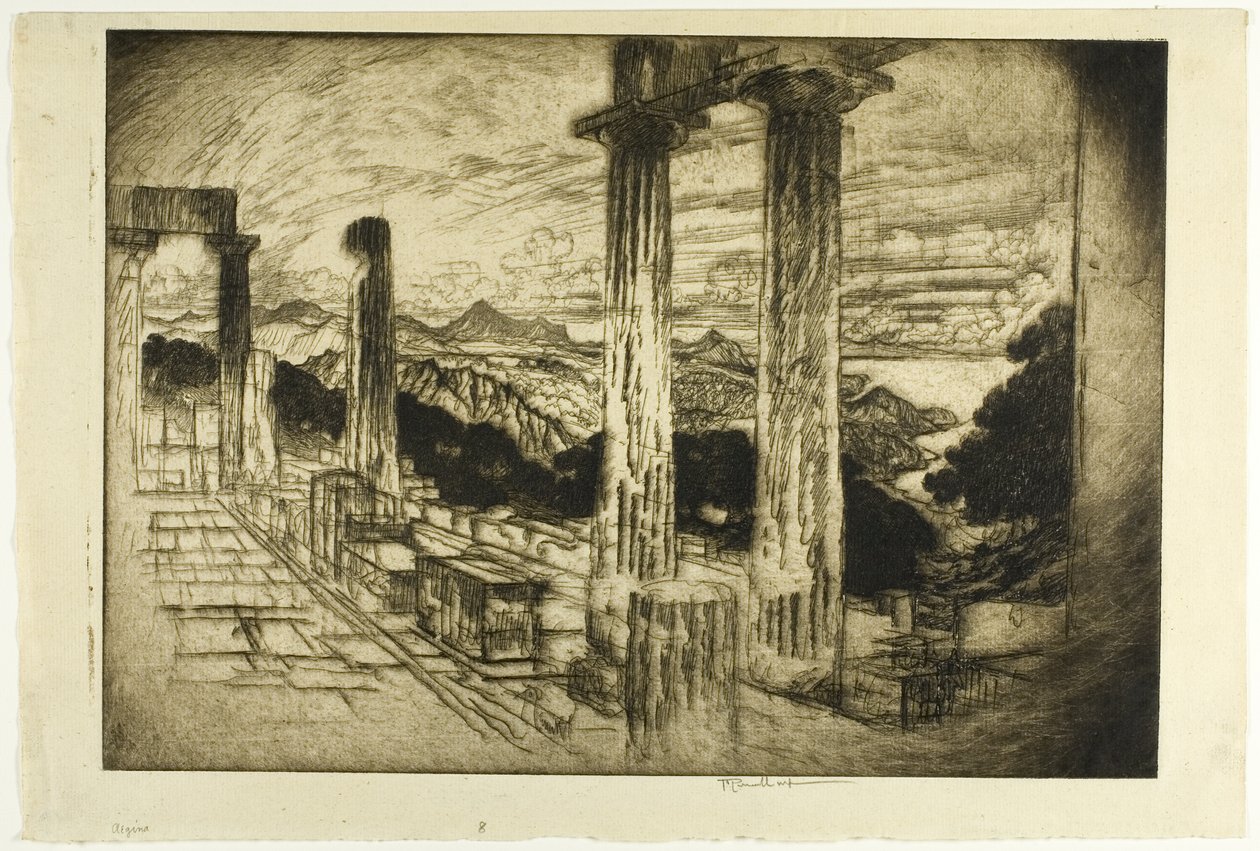 Égine - Joseph Pennell