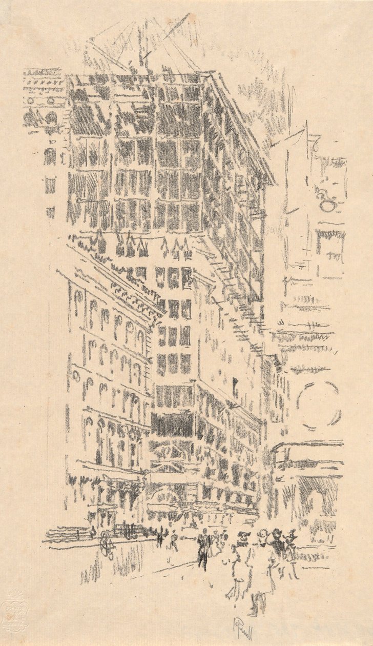 Construction du bâtiment, n°8 dans la collection Iconophile Club - Joseph Pennell