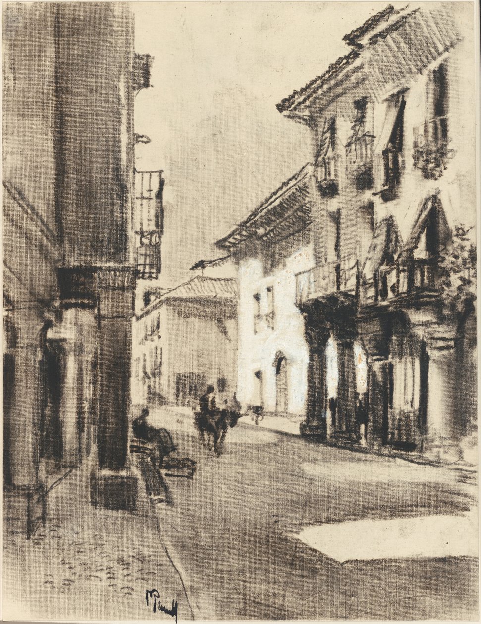 Calle Mayor Alcalá - Joseph Pennell