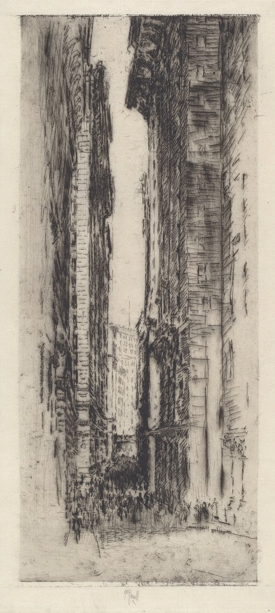Canyon, No. III - Joseph Pennell