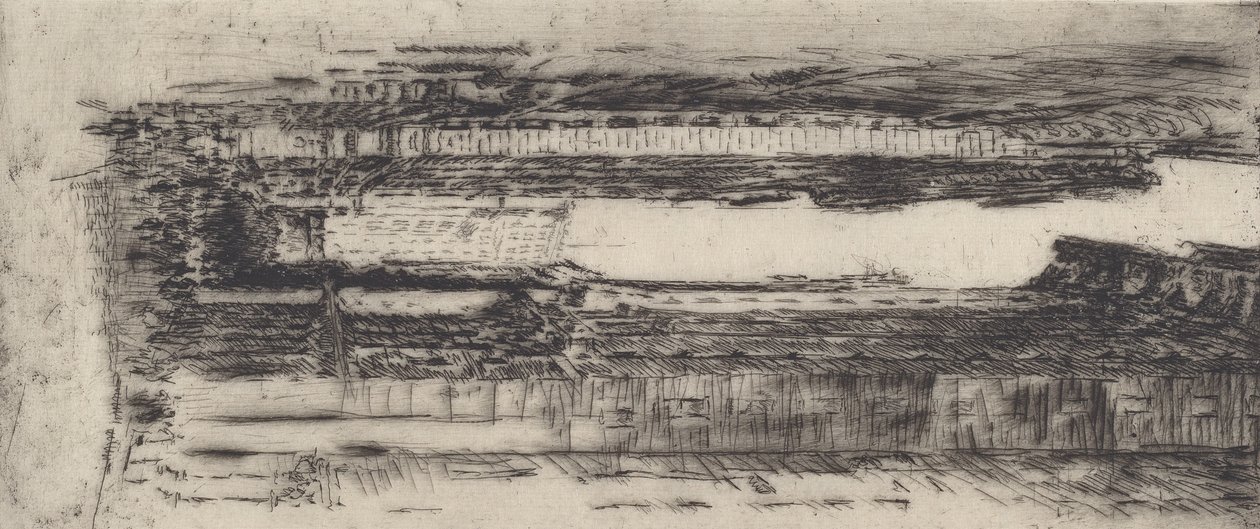 Canyon, No. III, 1904 - Joseph Pennell