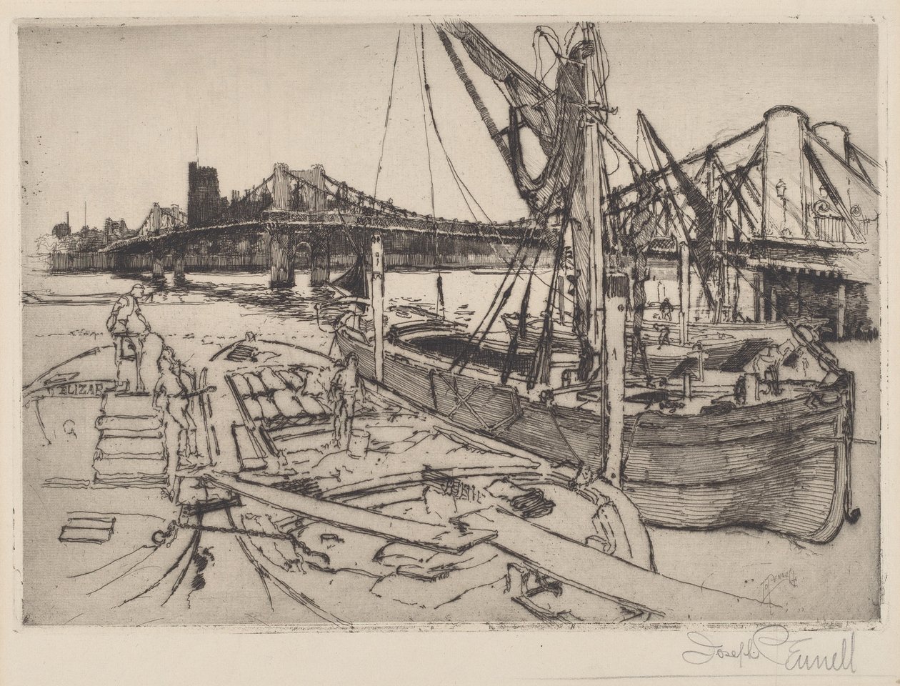 Chelsea, No.II - Joseph Pennell