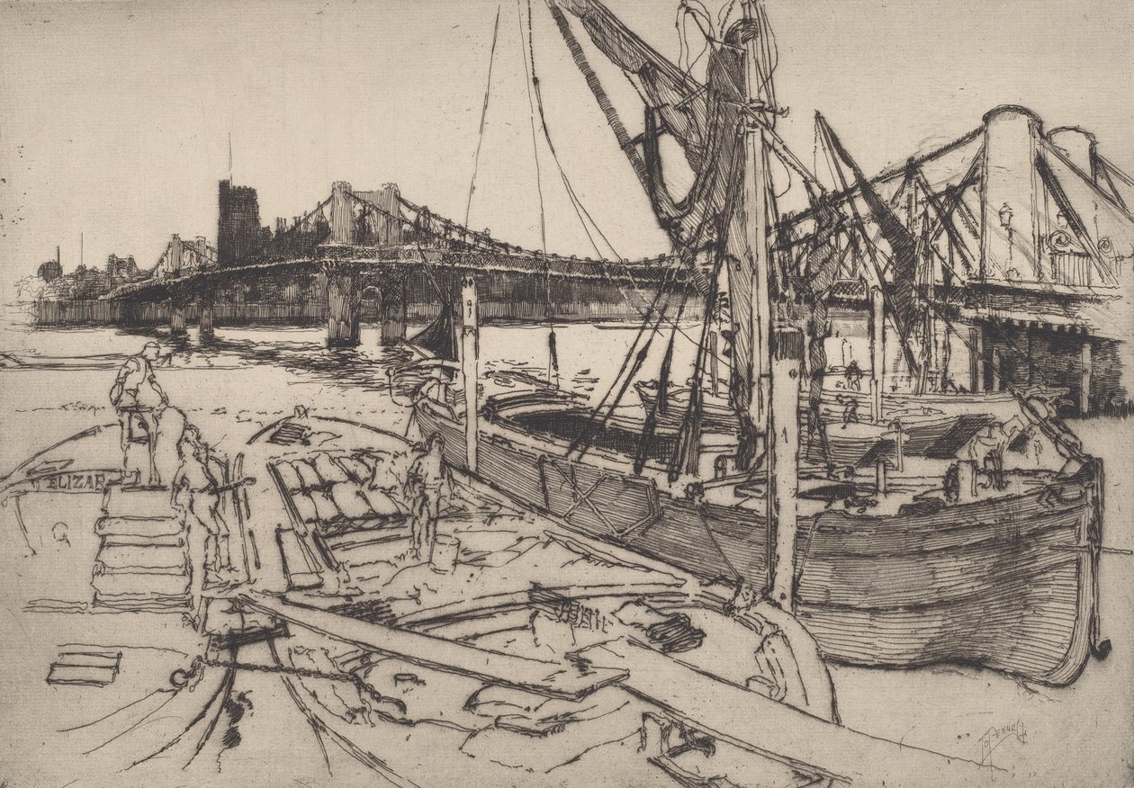 Chelsea, No.II, 1886 - Joseph Pennell