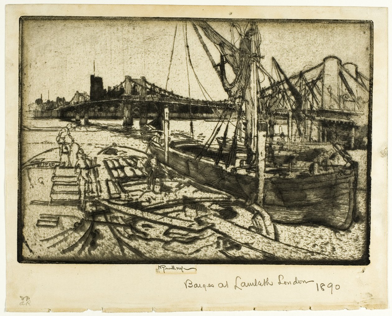 Chelsea, No. II - Joseph Pennell