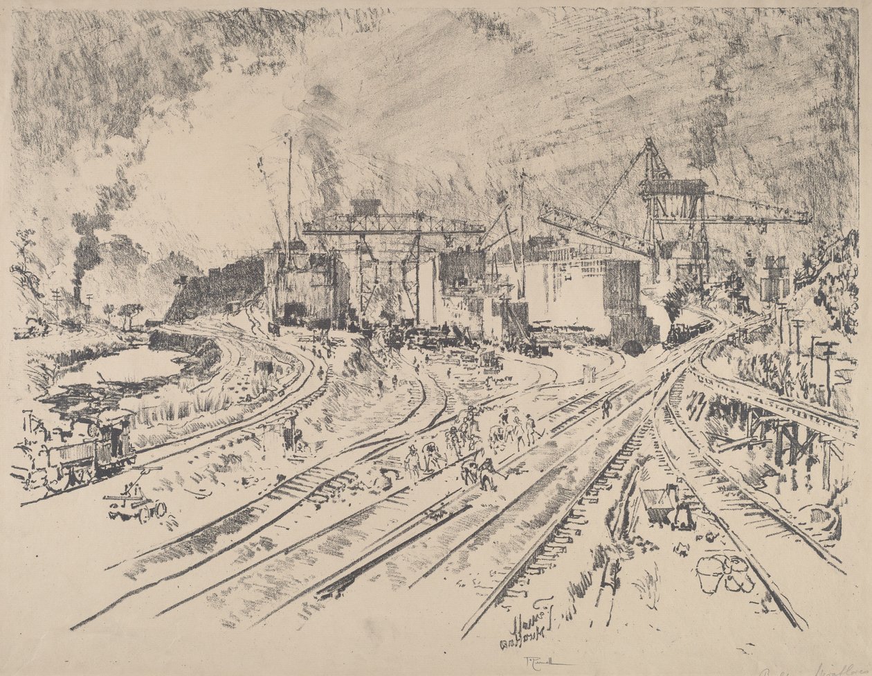 Tôt le matin, Miraflores, 1912 - Joseph Pennell