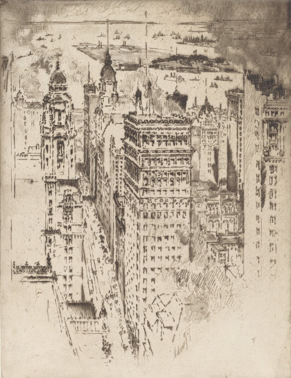 Corniche dorée, No.II - Joseph Pennell