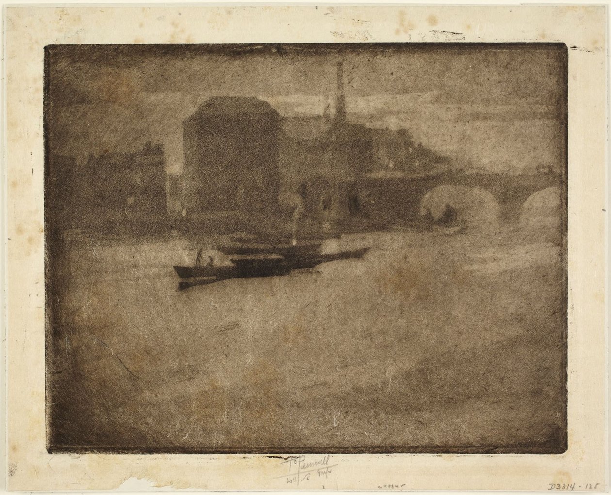 Brume sur la Tamise - Joseph Pennell