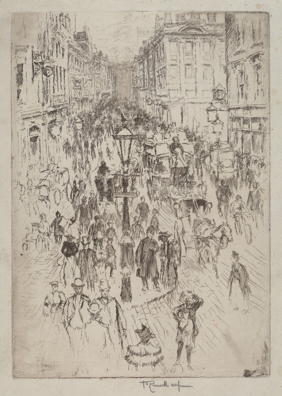 New Oxford Street, Londres - Joseph Pennell