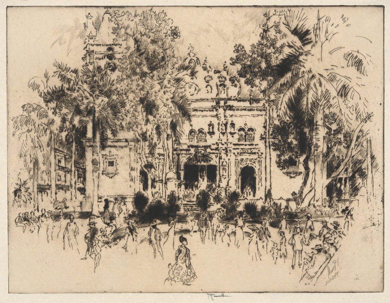 Vieille Cathédrale - Joseph Pennell