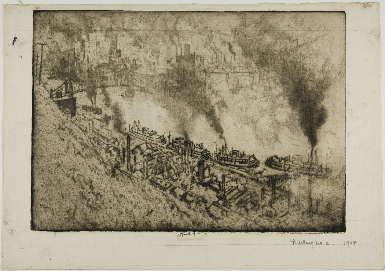 Pittsburg, No. II - Joseph Pennell