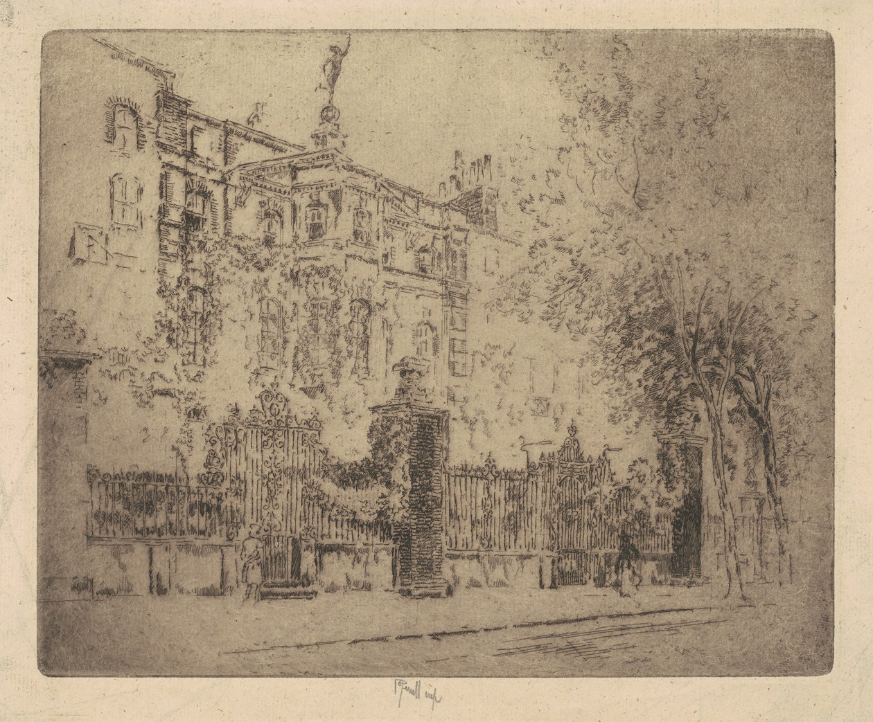 Maison de Rossetti - Joseph Pennell
