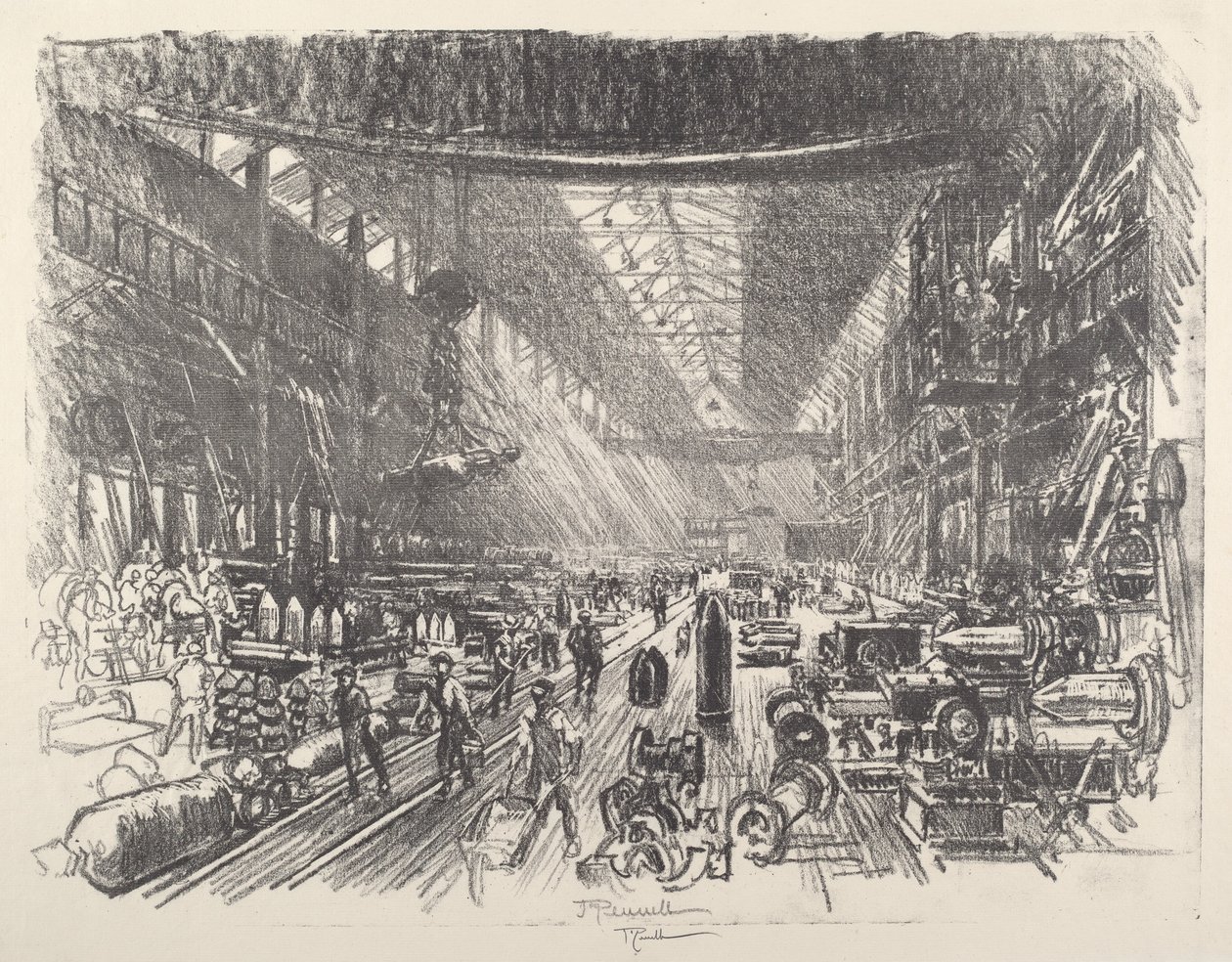 Usine de Coquilles, No.I - Joseph Pennell