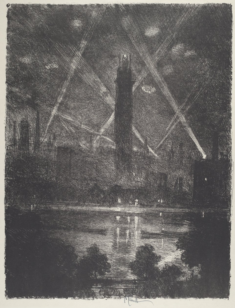 Tiré, 1916 - Joseph Pennell