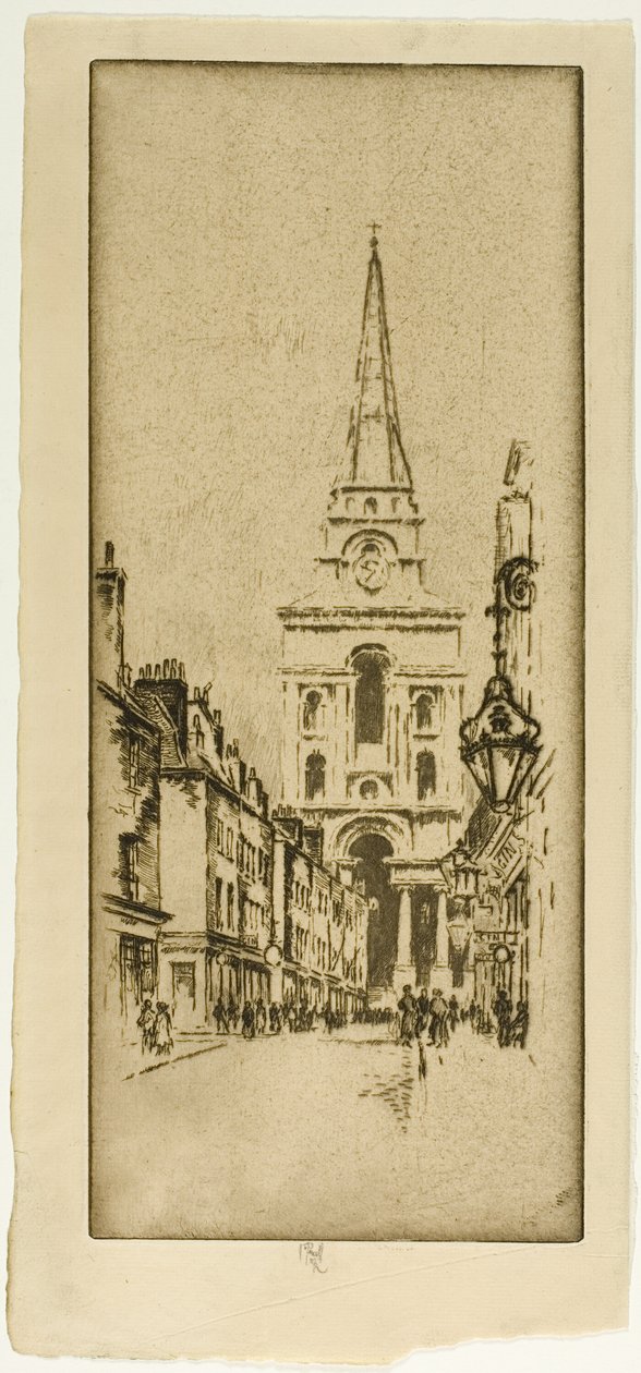 Église de Spitalfields - Joseph Pennell