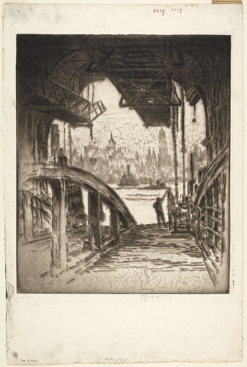 La maison du bac - Joseph Pennell