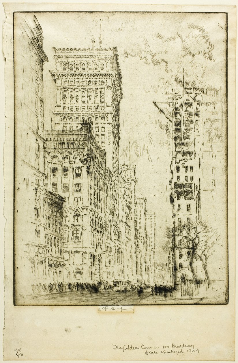 La Corniche Dorée, I - Joseph Pennell