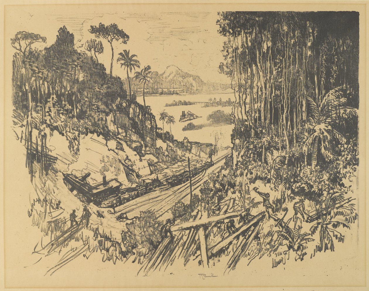 La Jungle, 1912 - Joseph Pennell