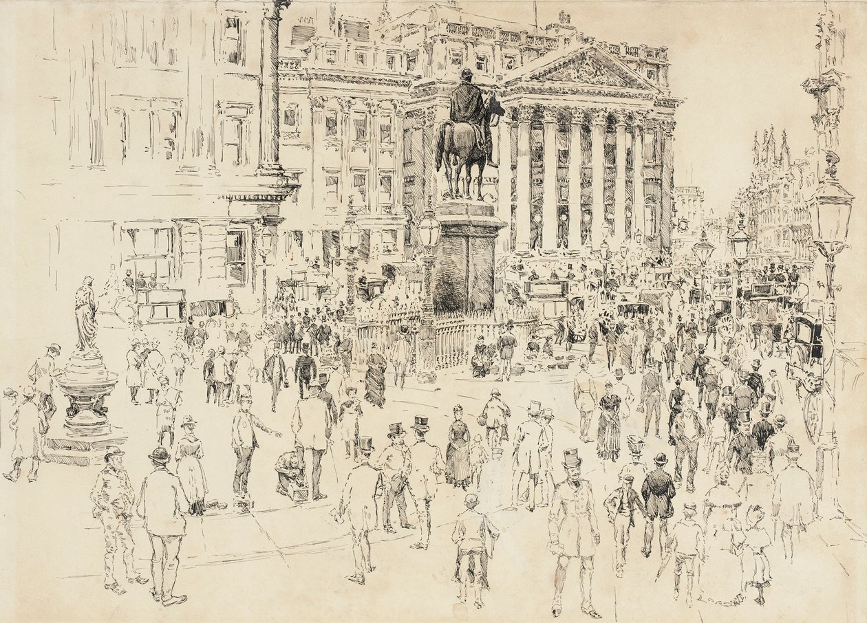 La Mansion House, résidence du lord-maire - Joseph Pennell