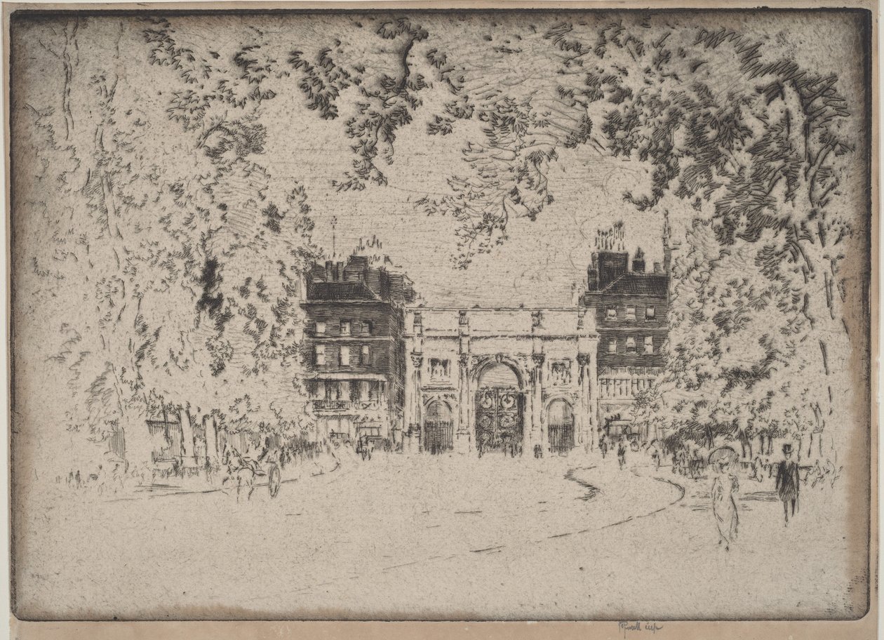 Marble Arch - Joseph Pennell