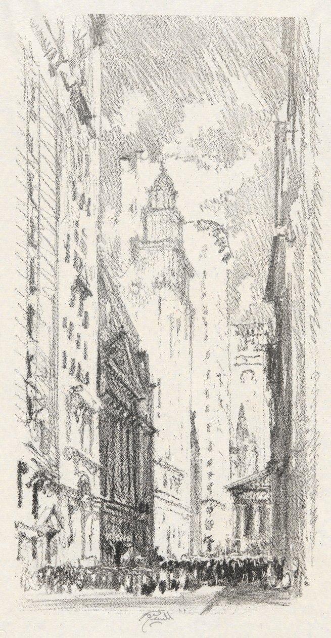 La Bourse, n°4 dans la collection Iconophile Club - Joseph Pennell